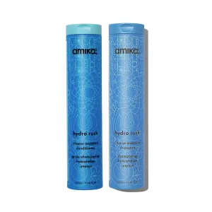 Amika Hydro Rush Instense Moisture Shampoo and Conditioner Duo