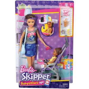 Barbie Skipper Babysitters Inc. Doll & Accessory Babysitter With Stroller