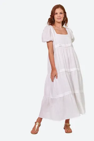 Eb & Ive - La Vie Pintuck Maxi - Blanc