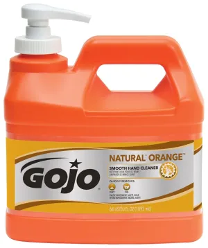 Gojo 0948-04 Hand Cleaner, Liquid, Citrus, 0.5 gal, Bottle :EA: QUANTITY: 4