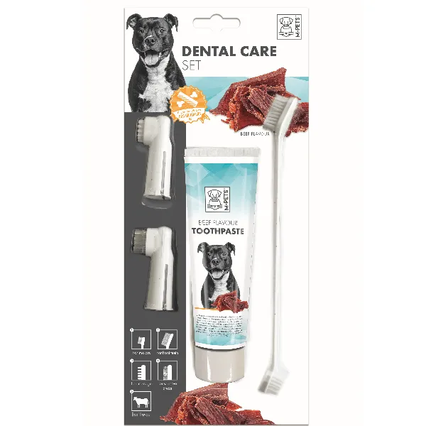 M-PETS Dental Care Set; Beef Flavour