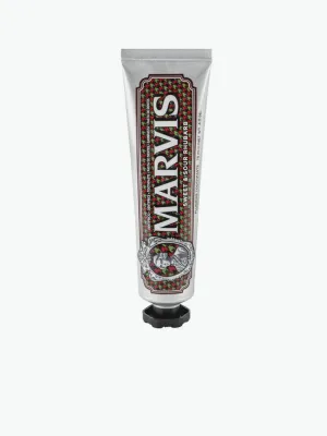 Marvis Sweet and Sour Rhubarb Mint Toothpaste