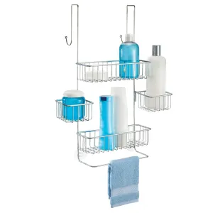 Metalo Over Door Shower Caddy Polished Chrome