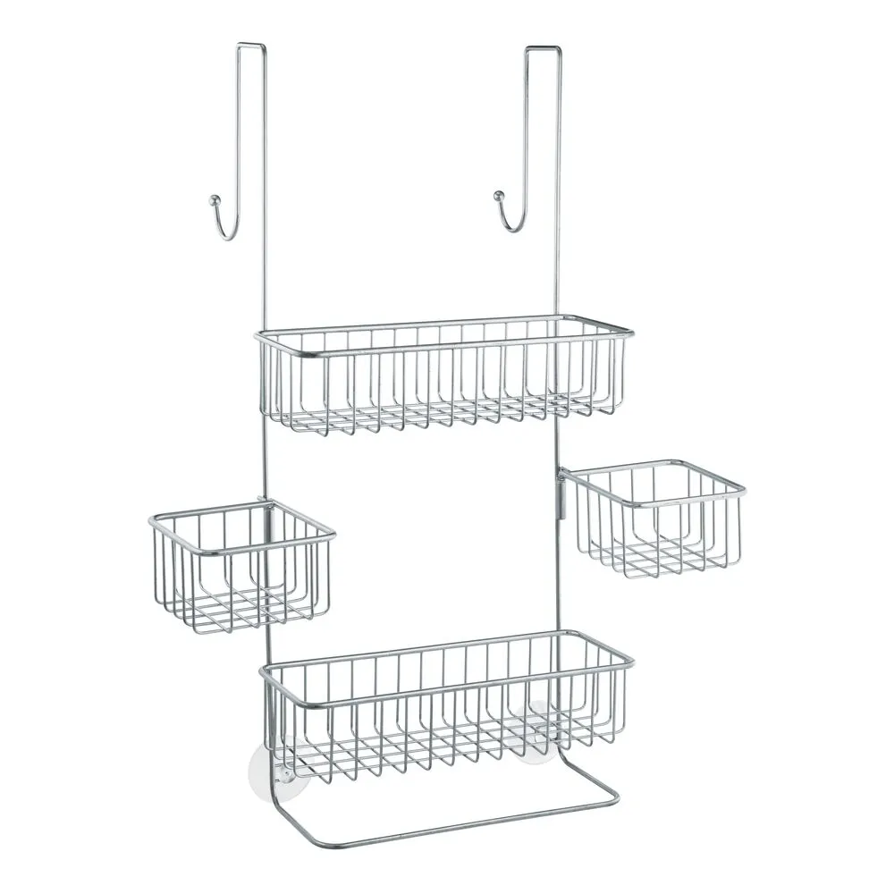 Metalo Over Door Shower Caddy Polished Chrome