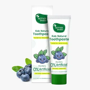 Mother Sparsh Kids Natural Toothpaste in Blue Berry flavour - 50gms