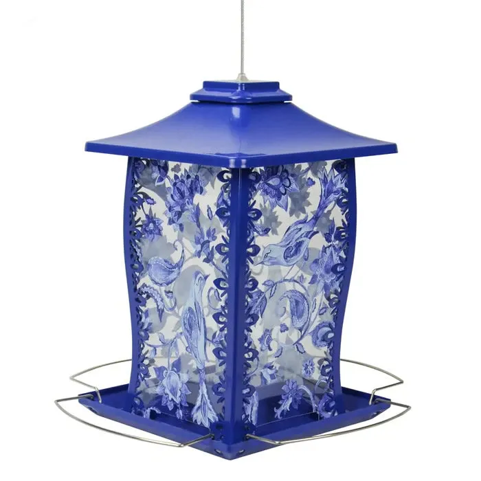 Nature's Way Paisley Sky Gazebo Metal Bird Feeder