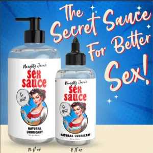 Naughty Jane's Sex Sauce Natural Lubricant