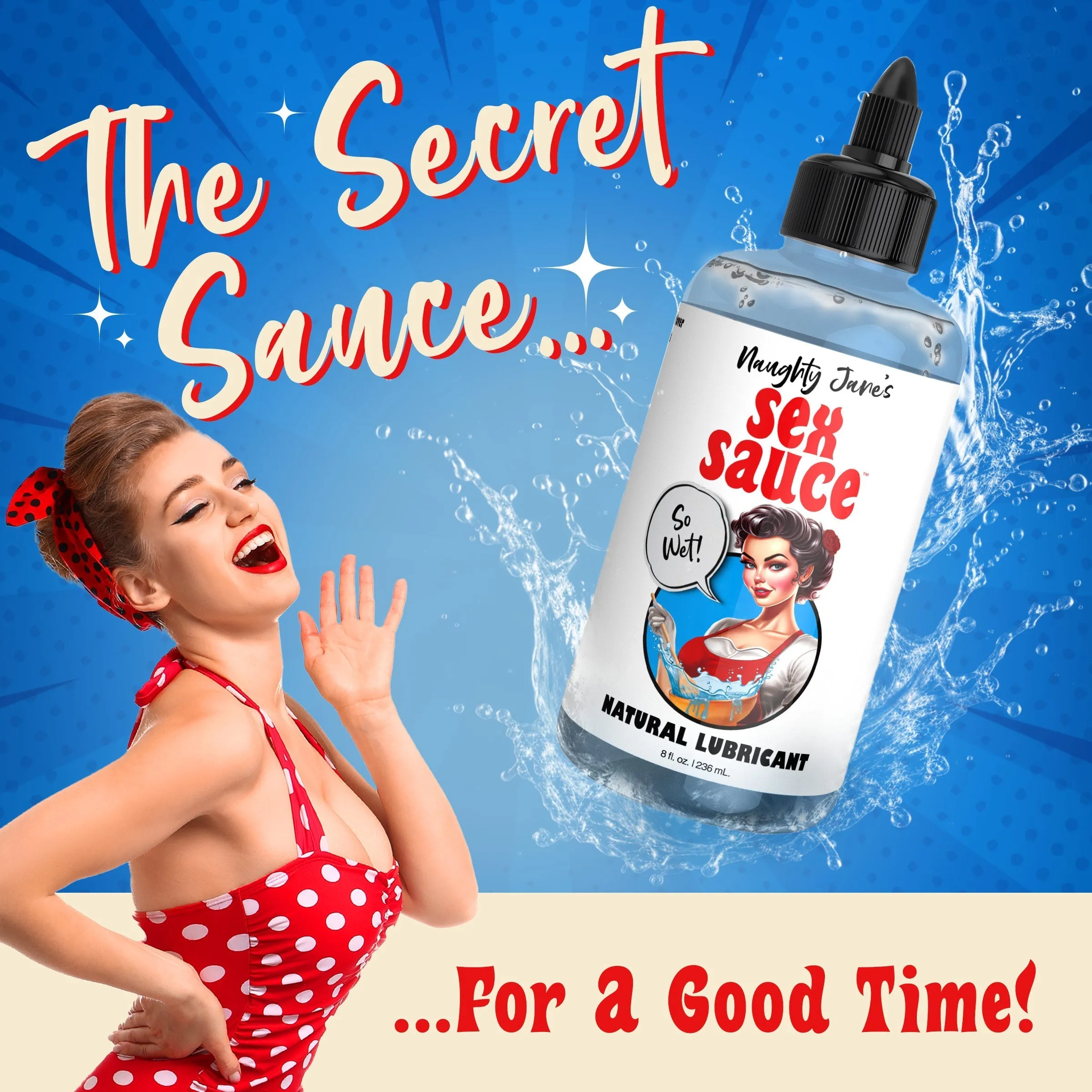 Naughty Janes's Sex Sauce Natural Lubricant