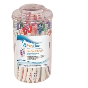 PlaqClnz Pet Toothbrushes for Dogs and Cats