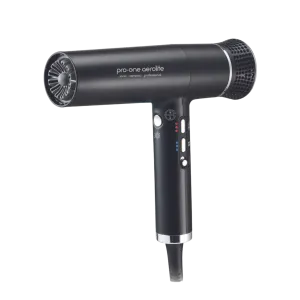 Pro-One Aerolite Hairdryer - Black