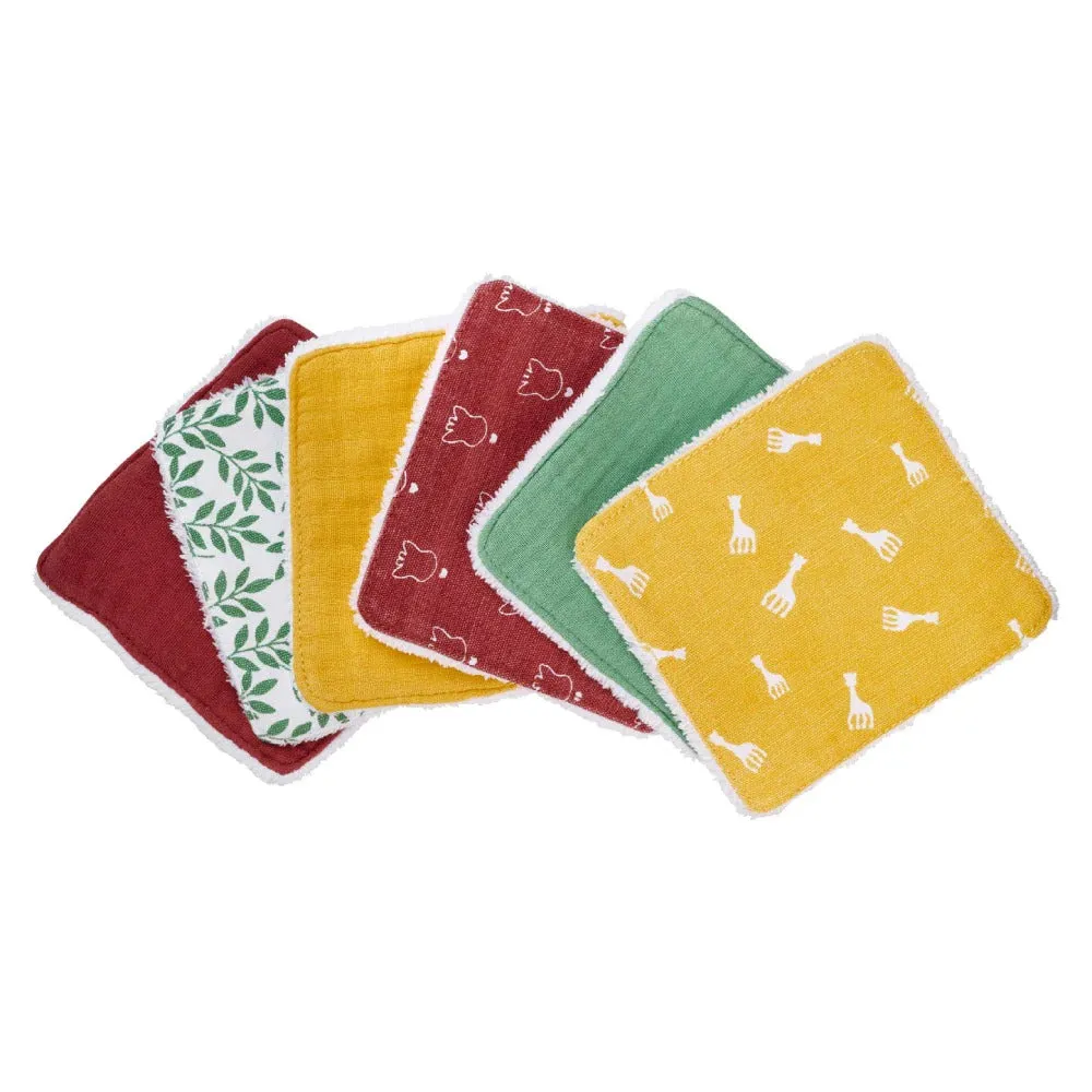 Sophie la girafe Set of 6 Reusable Baby Wipes