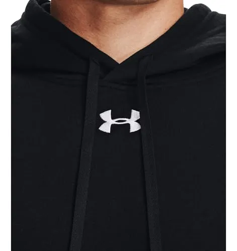 Under Armour Men's Hustle Fleece Hoodie XXL Black