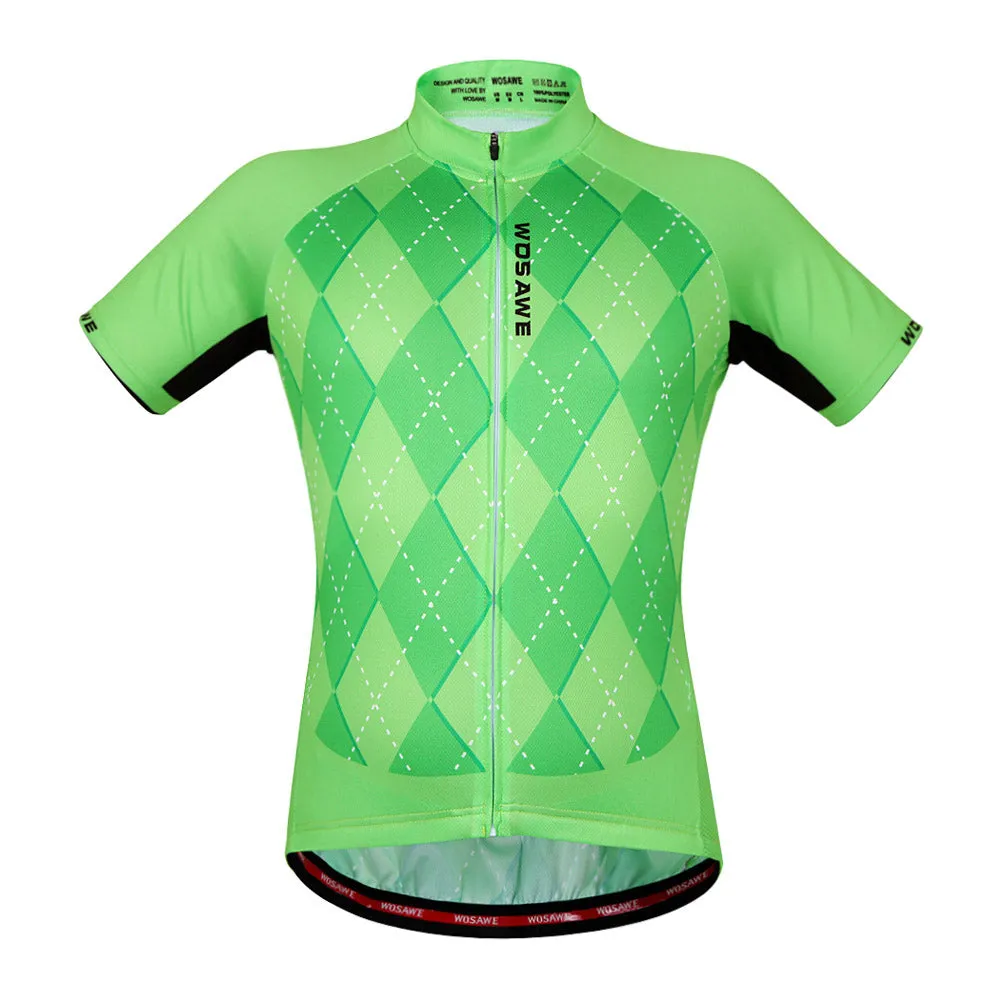 Unisex Breathable Comfortable Short Sleeve Cycling Clothing Set