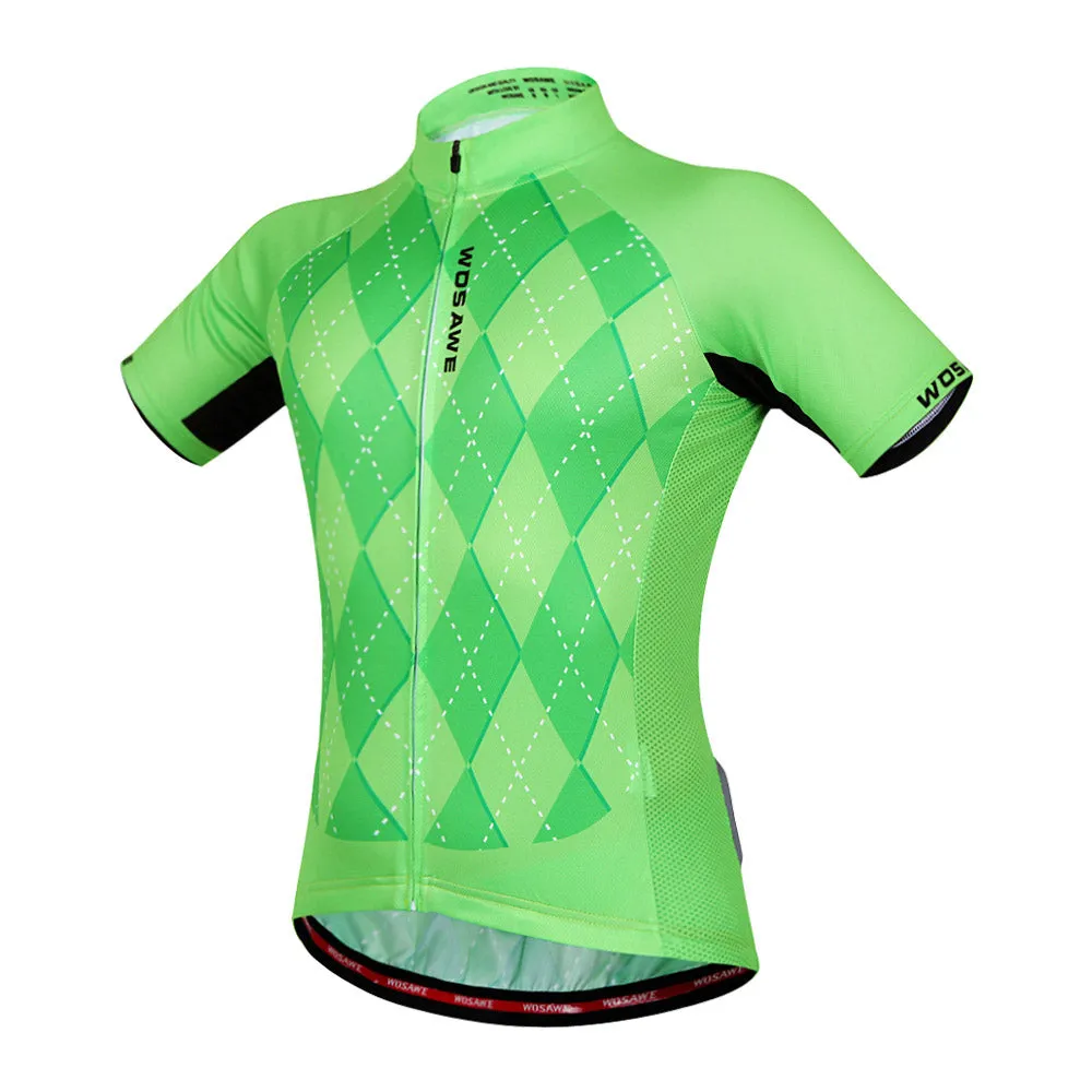 Unisex Breathable Comfortable Short Sleeve Cycling Clothing Set