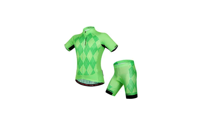 Unisex Breathable Comfortable Short Sleeve Cycling Clothing Set